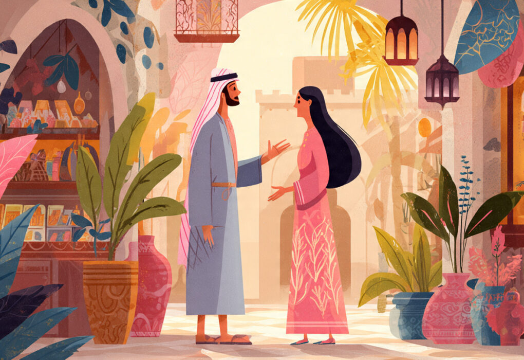 ilustrasi 7 kata serapan bahasa arab yang sering di pakai dalam bahasa indonesia