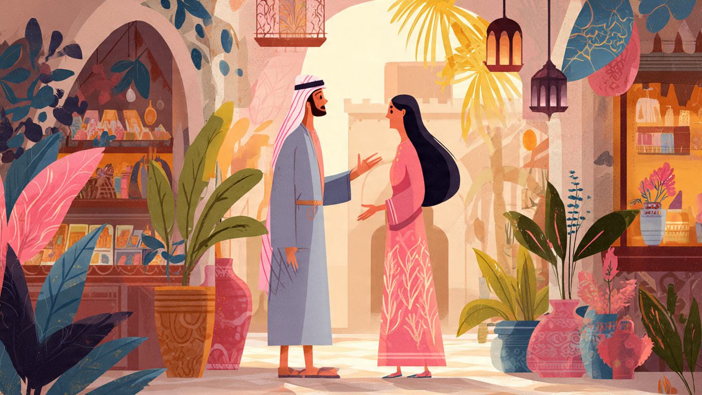 ilustrasi 7 kata serapan bahasa arab yang sering di pakai dalam bahasa indonesia